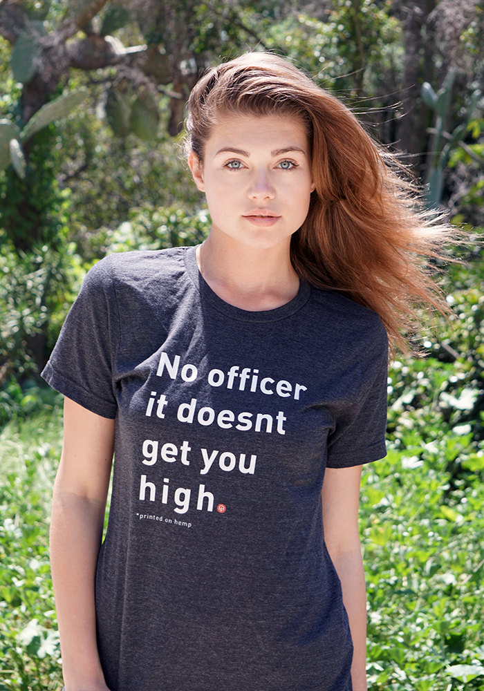 No Officer Unisex Hemp T-Shirt - Hemplete