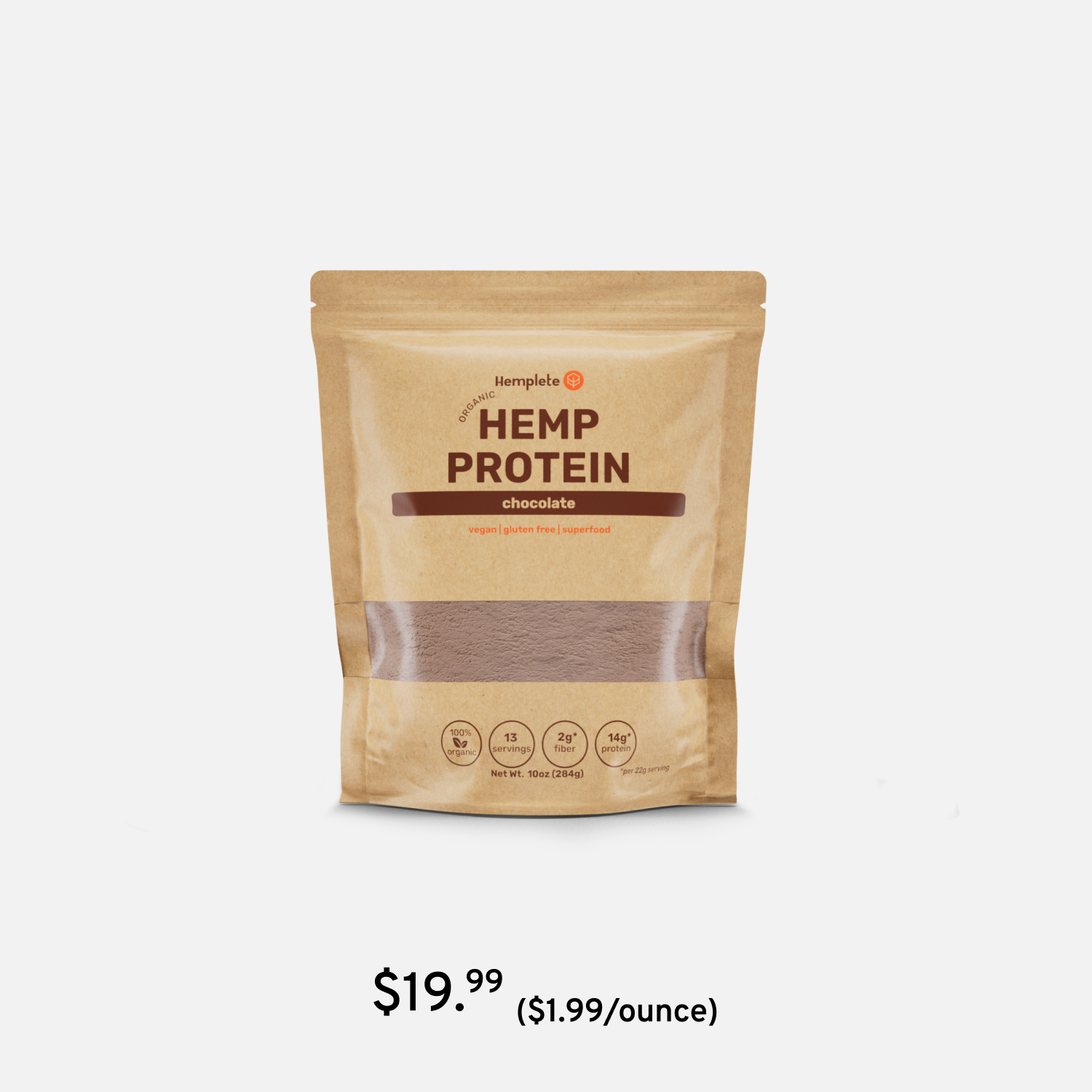 Organic Chocolate Hemp Protein