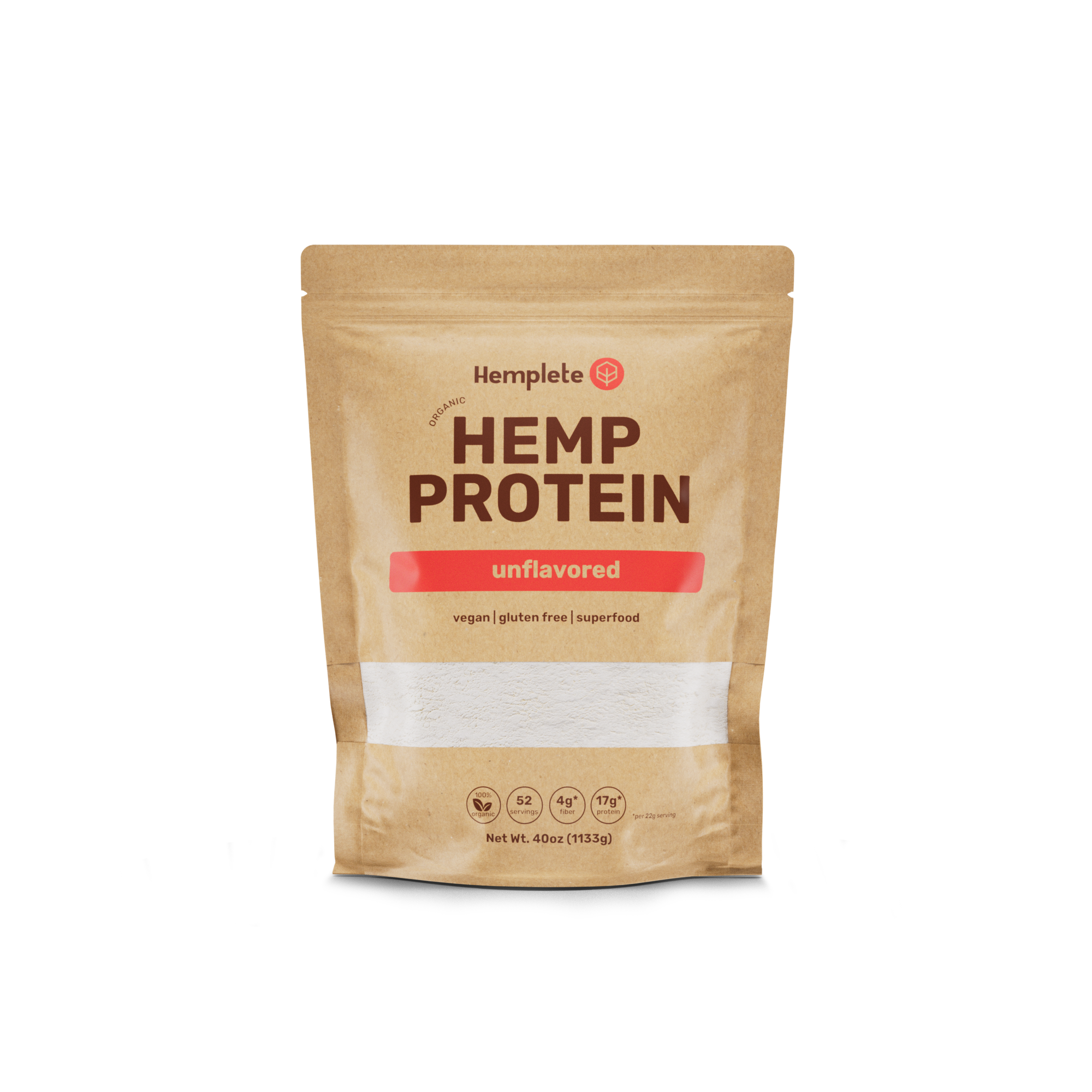 Organic Unflavored Hemp Protein