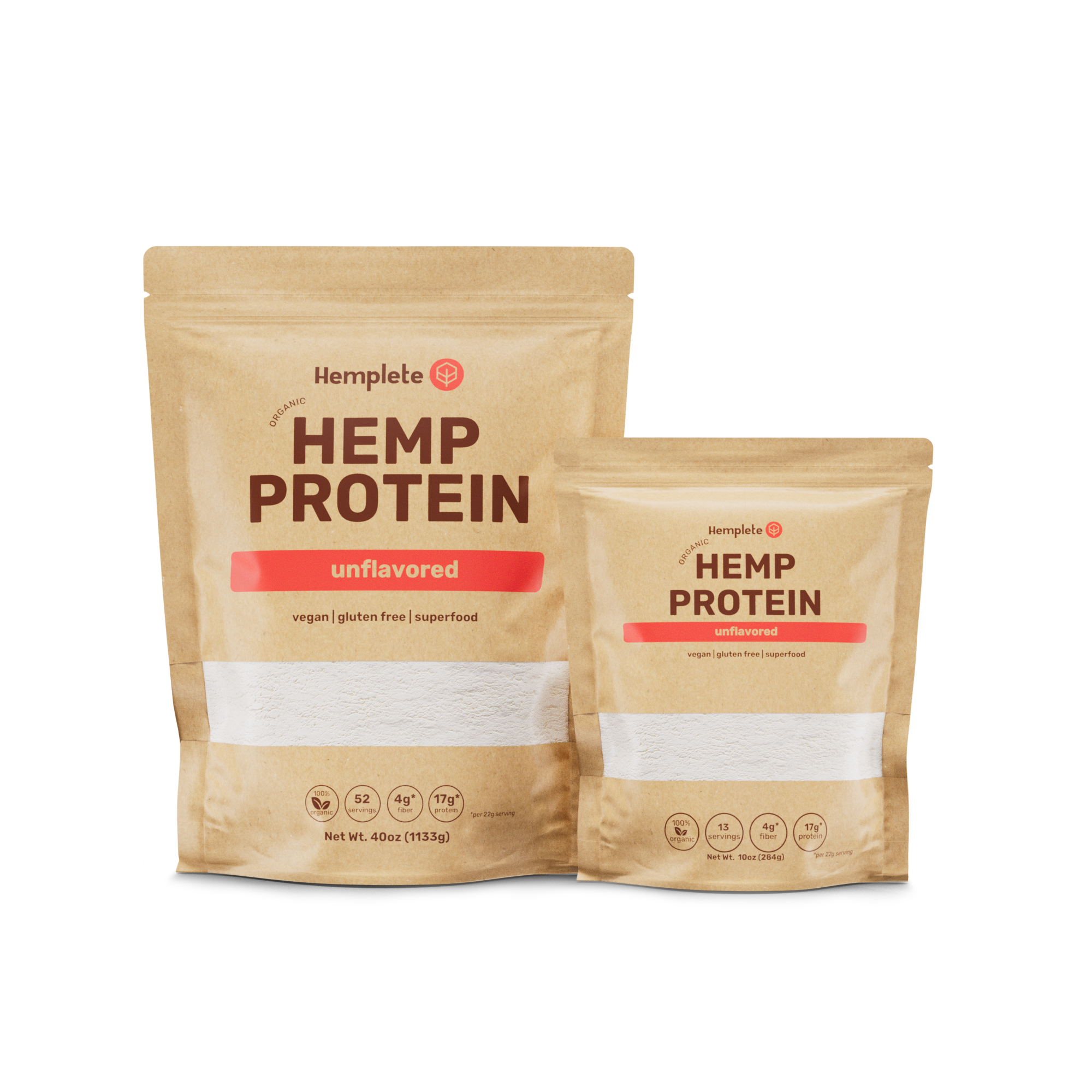 Organic Unflavored Hemp Protein