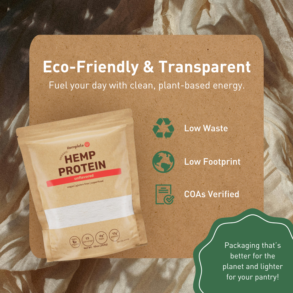 Organic Unflavored Hemp Protein