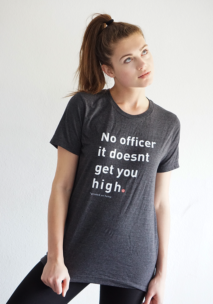 No Officer Unisex Hemp T-Shirt - Hemplete